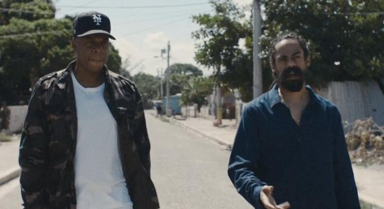 Jay-z tours Jamaica with Damian Marley in BAM video