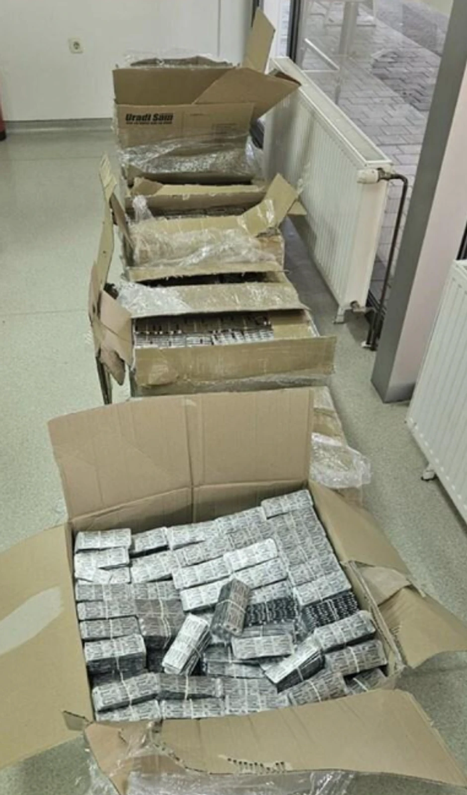 Zaplenjene tablete u kamionu Hrvatskoj