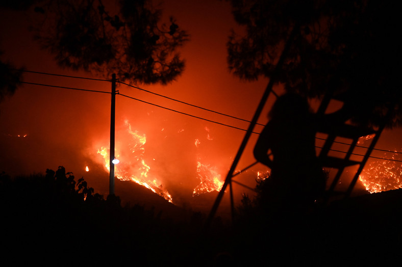 Pożar na Peloponezie