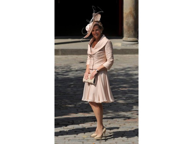 Jej Wysokość Sophie, hrabina Wessex, na ślubie Zary Phillips, wnuczki królowej Elżbiety II