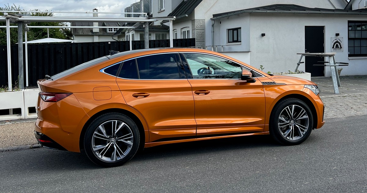 Škoda Enyaq Coupe iV brzy v prodeji.  Trvalo dlouho, než jsem ji viděl