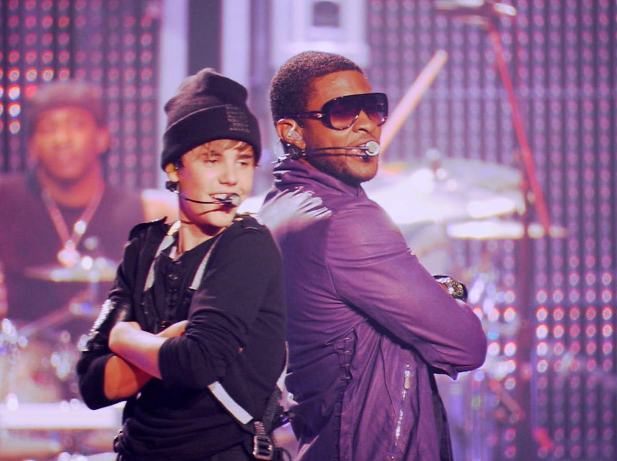 Justin i Usher już w świątecznym nastroju