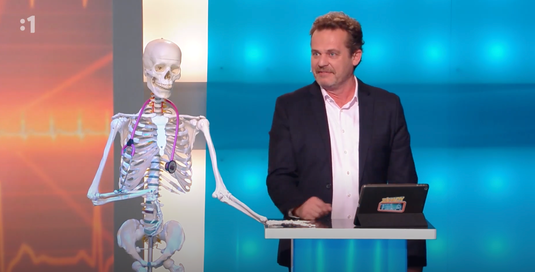 Marián Miezga v relácii Záhady tela.