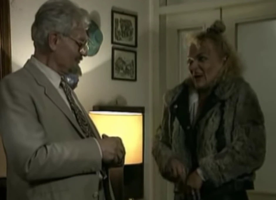 Glumica Olivera Vitrović u filmu "Žikina ženidba"