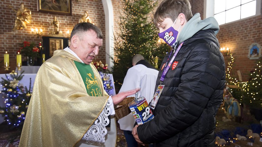 Niezwykły gest księdza. Zrobił to dla WOŚP