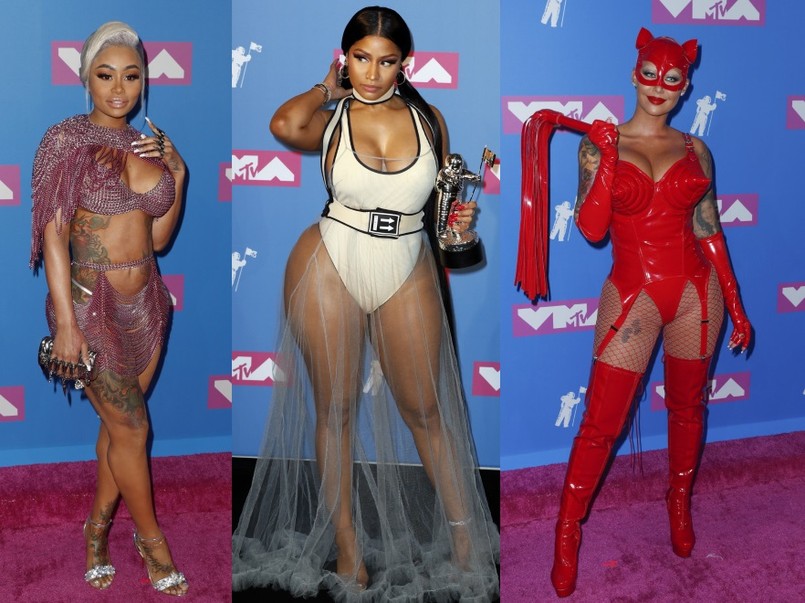 Te panie pokazały najwięcej ciała na gali MTV Video Music Awards 2018.