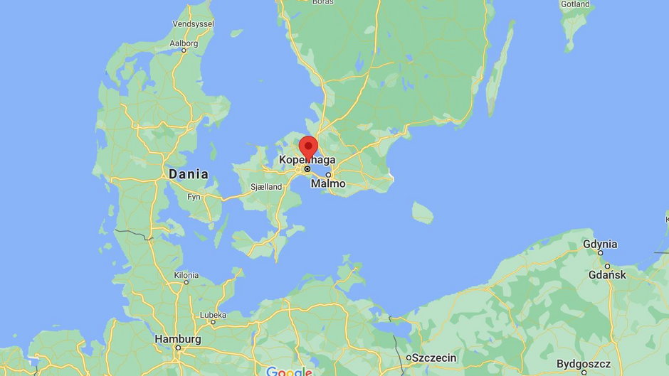 Do wypuszczenia ścieków doszło 1,5 km od wybrzeża do cieśniny Sund w Skovshoved