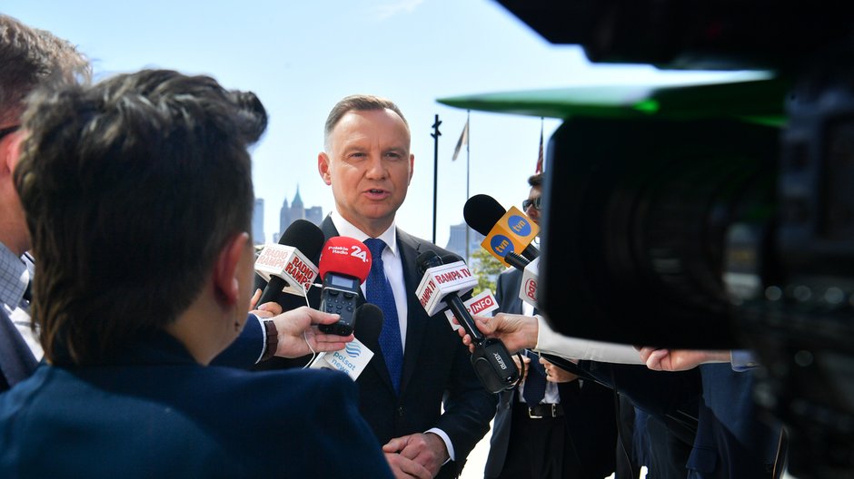 Andrzej Duda przyjechał do Nowego Jorku na szczyt ONZ