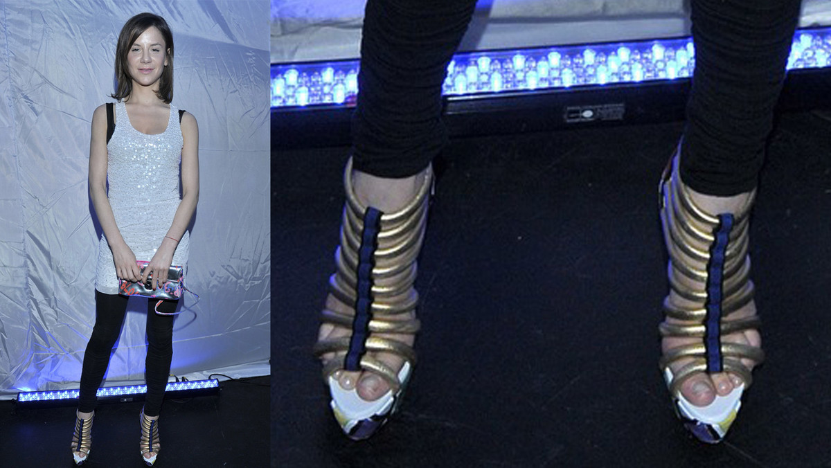 Natalia Lesz i jej kosmiczne buty