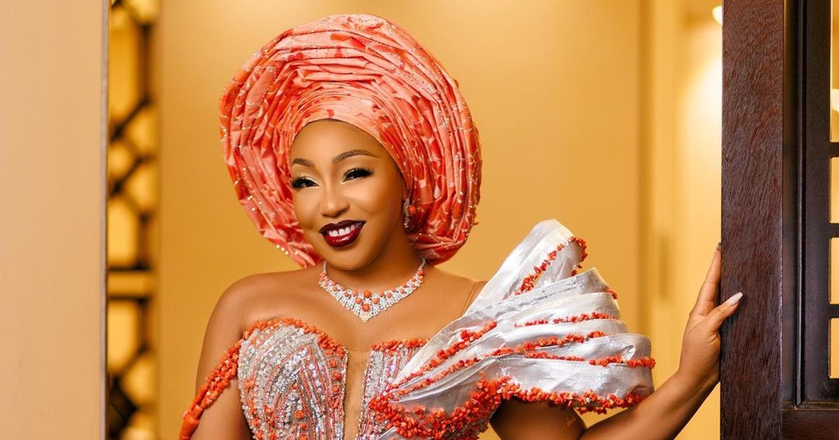 Nollywood actress Rita Dominic has denied reports that she has welcomed twins with her husband, Fidelis Anosike. - Vimarsana News