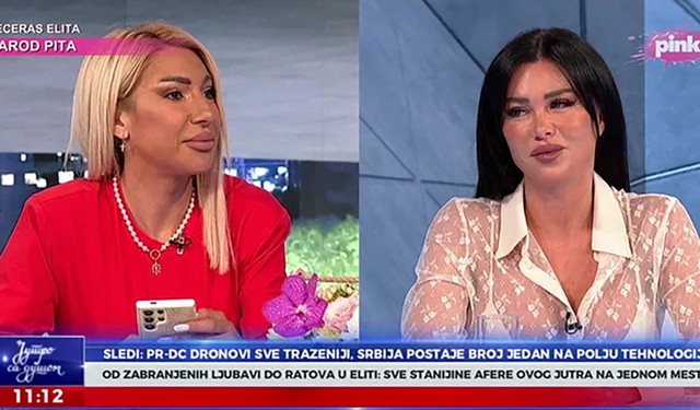 Stanija Dobrojević i Jovana Jeremić u emisiji 