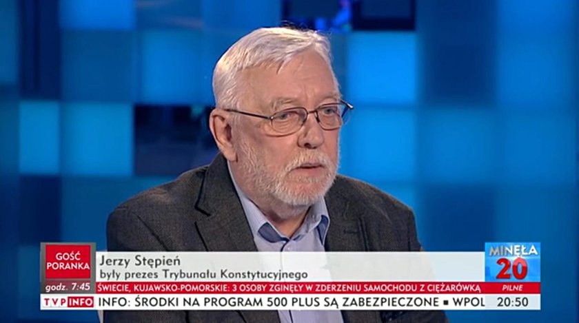 Prof. Jerzy Stępień zagroził Rachoniowi, że opuści studio