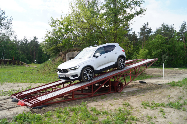 Volvo na torze Modlin