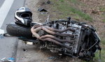 Wypadek motocyklisty w Opolu