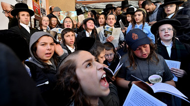 Tysiące żydowskich pielgrzymów do Ukrainy mimo wojny