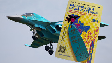 Chcesz kawałek zestrzelonego rosyjskiego samolotu? Kreatywna zbiórka pieniędzy w Ukrainie