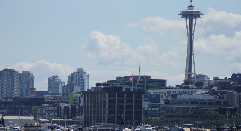 A view of the Seattle skyline.Jeff Halstead/Icon Sportswire/Getty Images