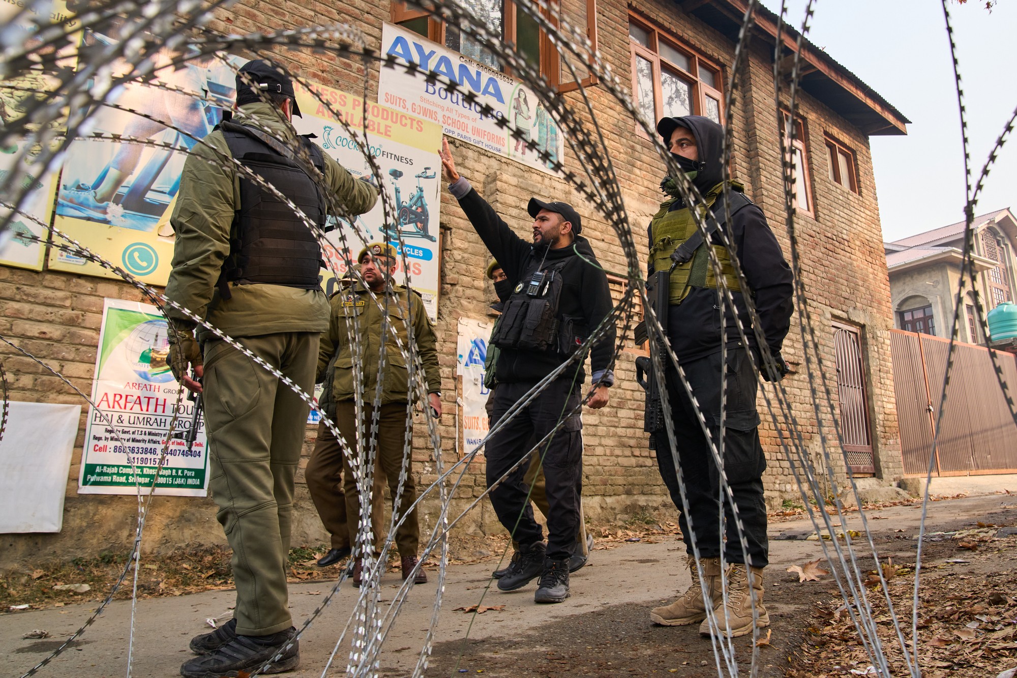 Výbuch výbušnín v Kašmíre.