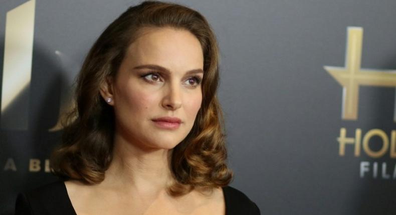 Natalie Portman attends the 20th Annual Hollywood Film Awards in Beverly Hills, California, on November 6, 2016