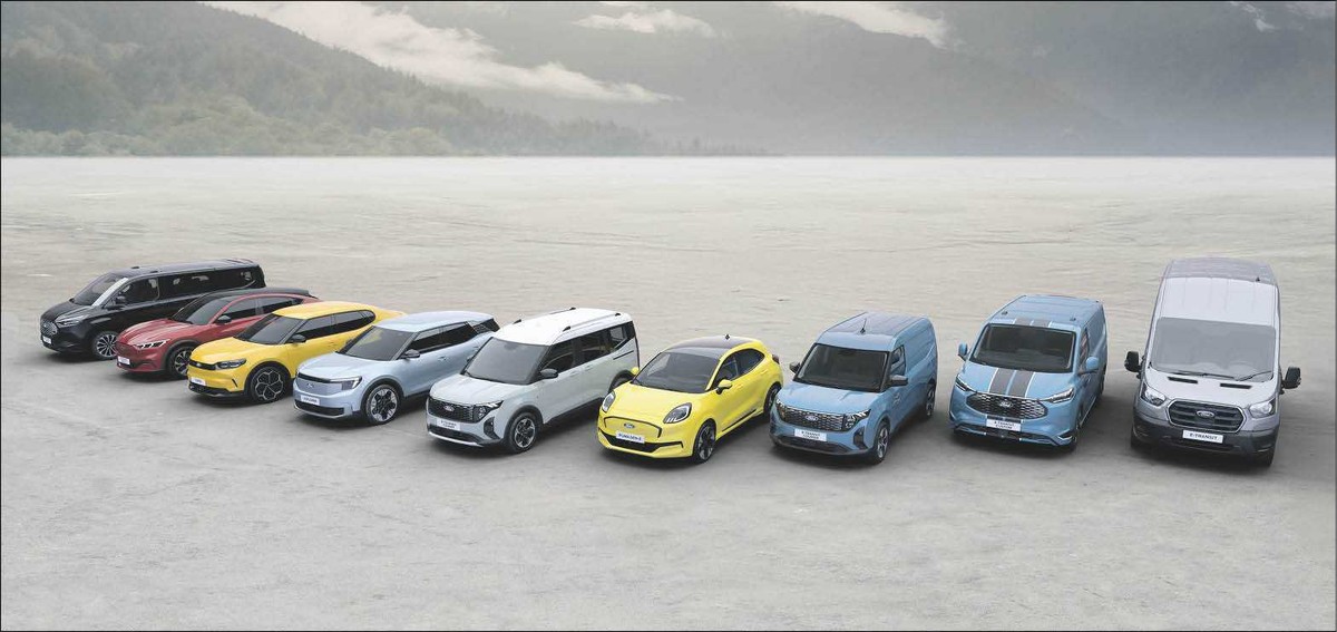 Elektryczna i hybrydowa gama Forda: komfort, zasięg, praktyczne innowacje i legendarna radość z jazdy