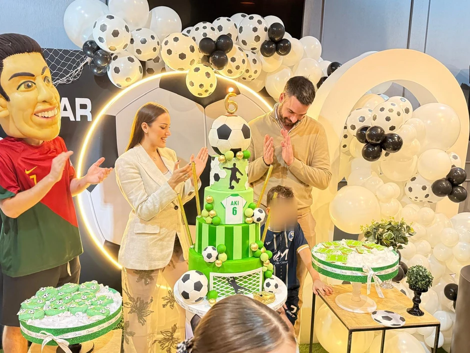 Aleksandra Prijović i Filip Živojinović sinu proslavili rođendan