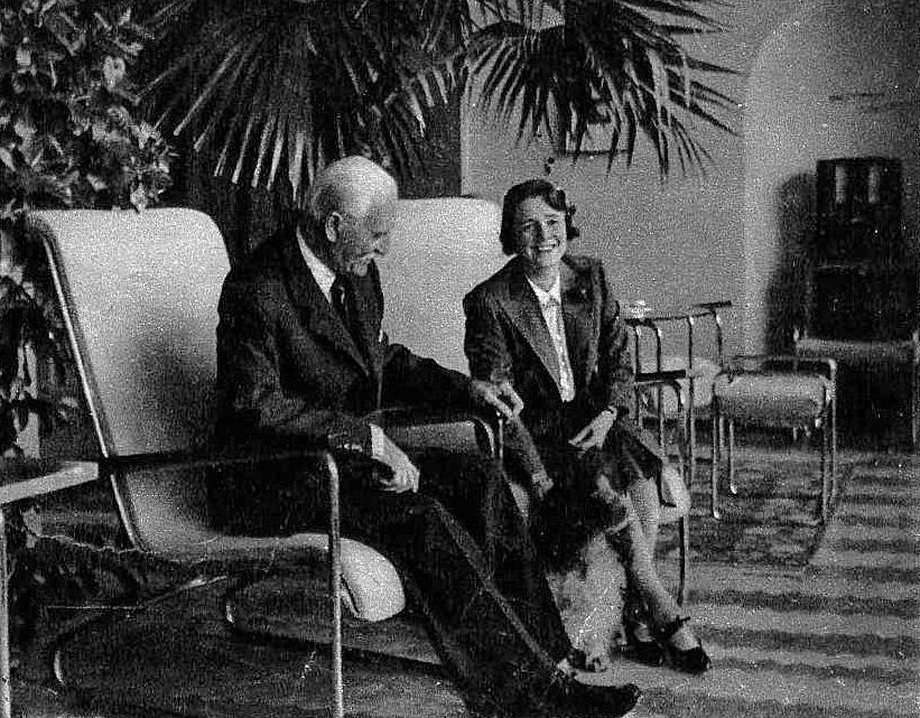 Ignacy Mościcki z żoną Marią Mościcką w Wiśle - 1939 rok 