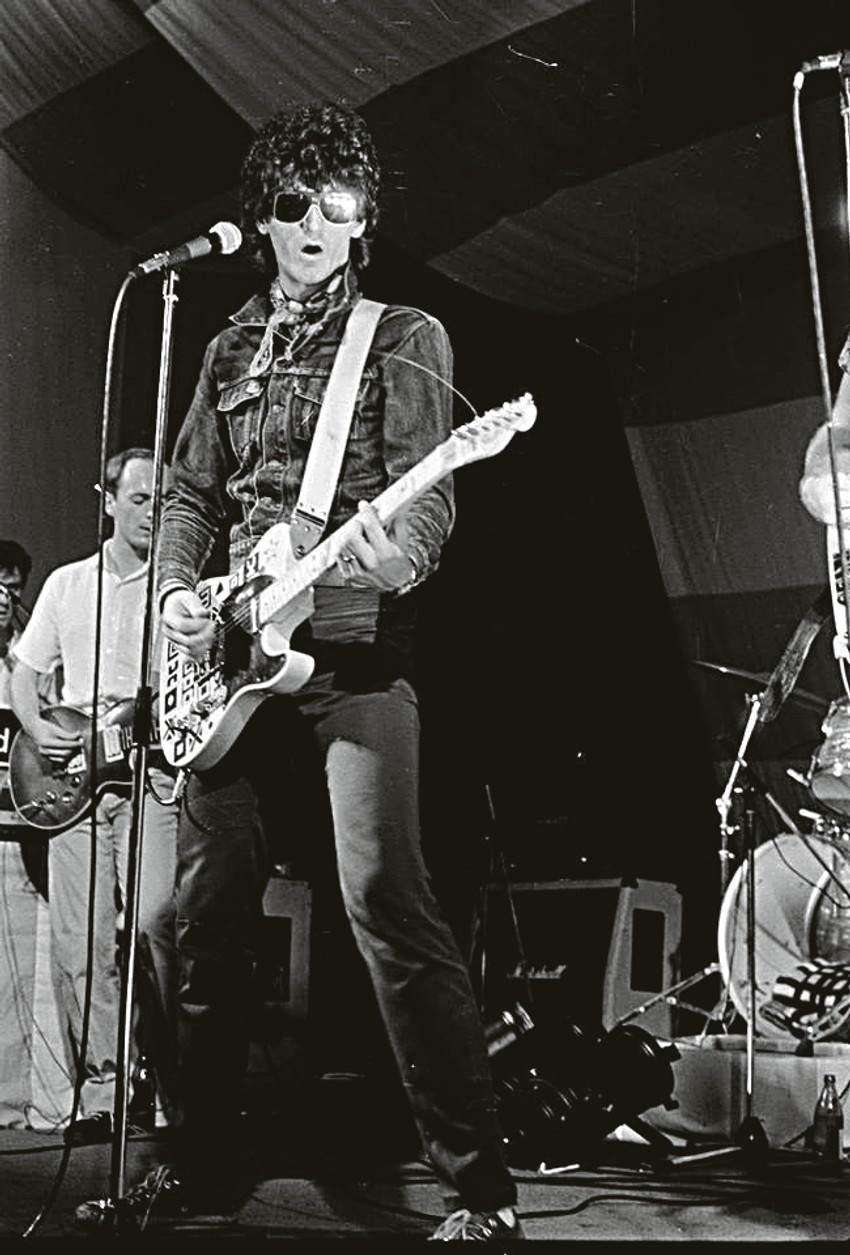 Gile na fotografiji Goranke Matić sa koncerta 1982. godine