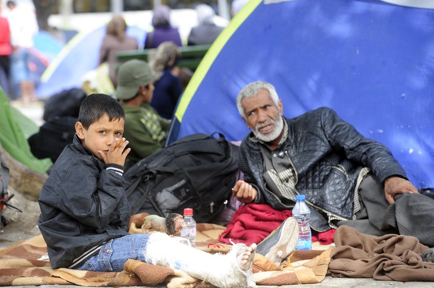 Šestogodišnji Jusif sa dedom Ahmedom: "Jusif kaže da ga sada ništa ne boli"