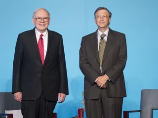 Warren Buffett i Bill Gates w 2010 roku