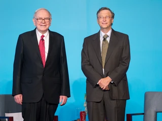 Warren Buffett i Bill Gates w 2010 roku