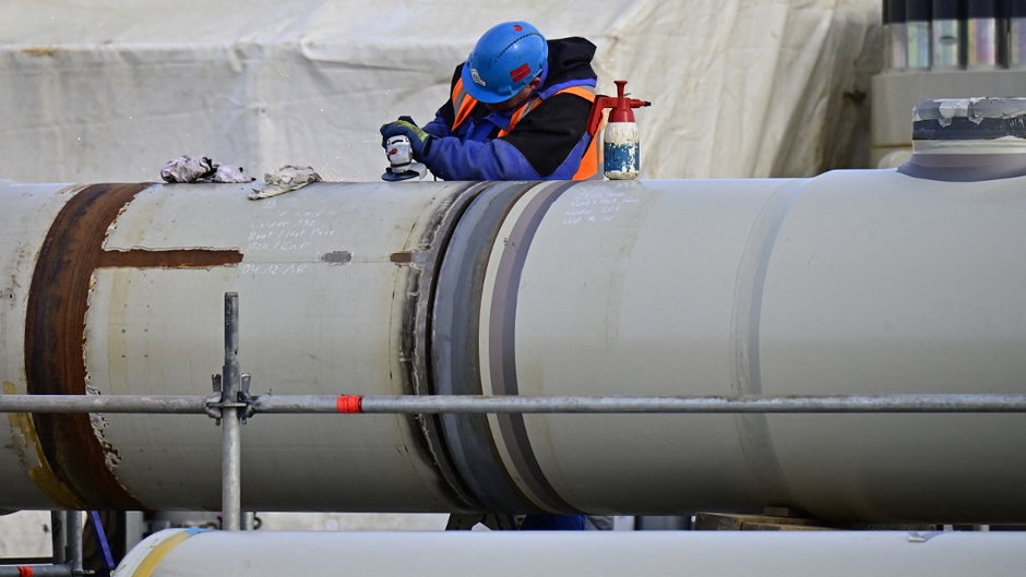 Prace przy Nord Stream 2, zdjęcie z 2019 r.