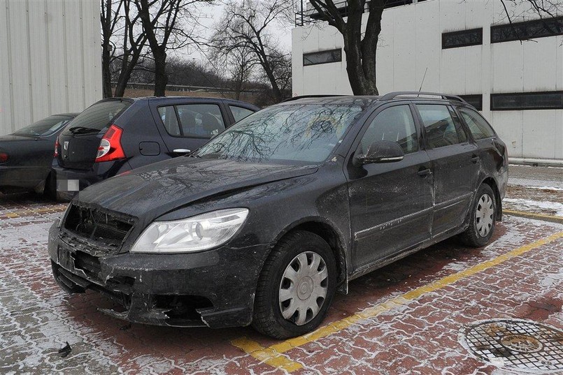 Samochód został zniszczony w czasie podróży służbowej