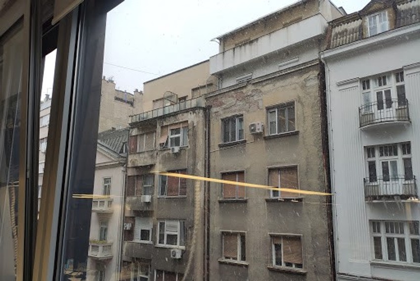 Prvi sneg u Beogradu u 2019.