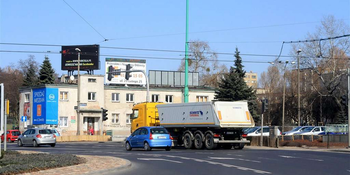 Inaczej pojedziesz na rondzie Śródka