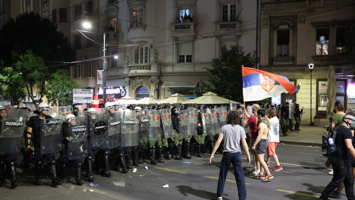 Beograd protest studenti vidovdan