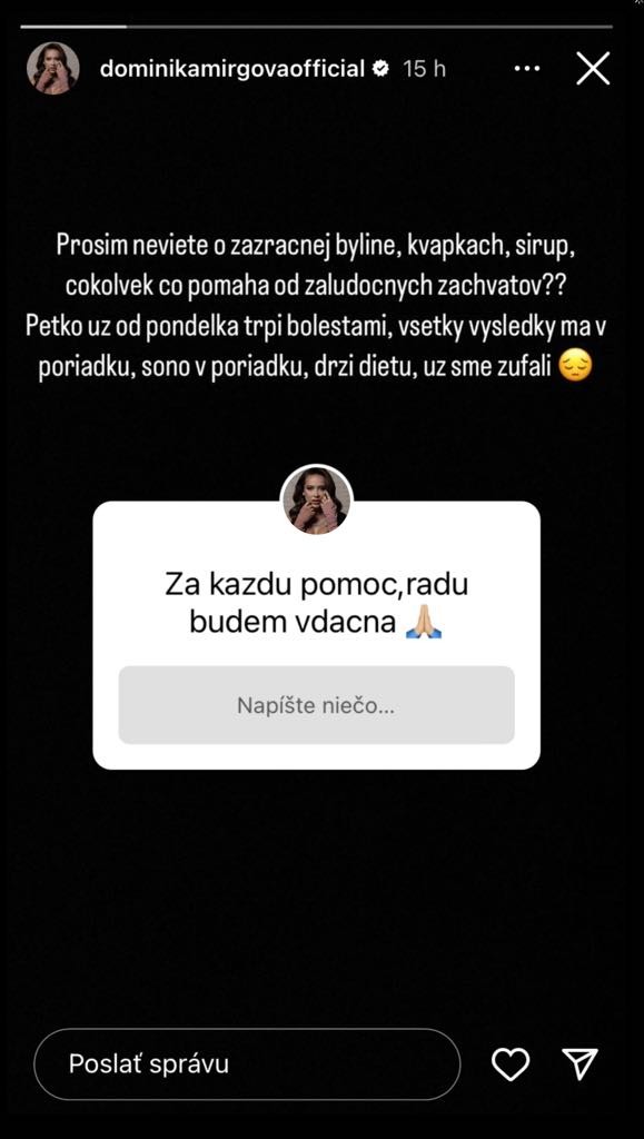 Prosí o pomoc či radu.