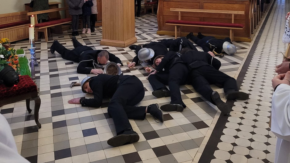 Rezurekcja w kościele w Tyszowcach