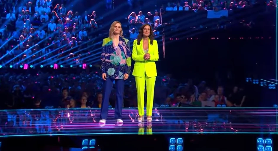 Voditeljke, Evrovizija