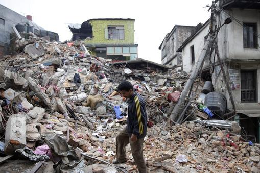 Nepal, trzęsienie ziemi