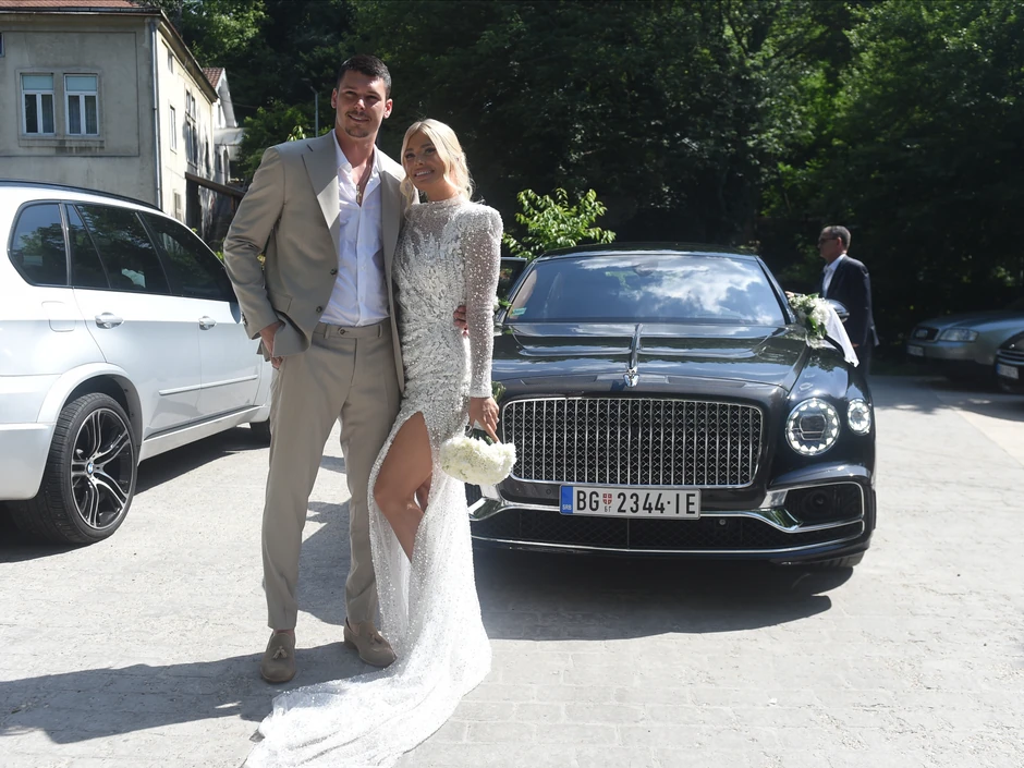 Venčanje, Anđela Manitašević i Nemanja Branković