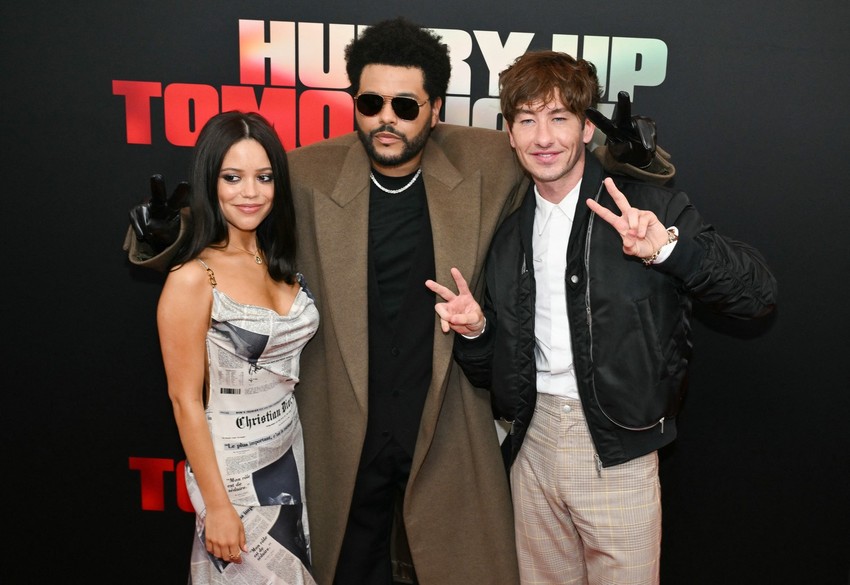 premiejra filma "Hurry up tomorrow"