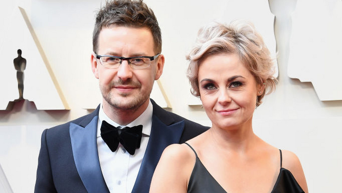 Oscary 2019: Łukasz Żal z żoną