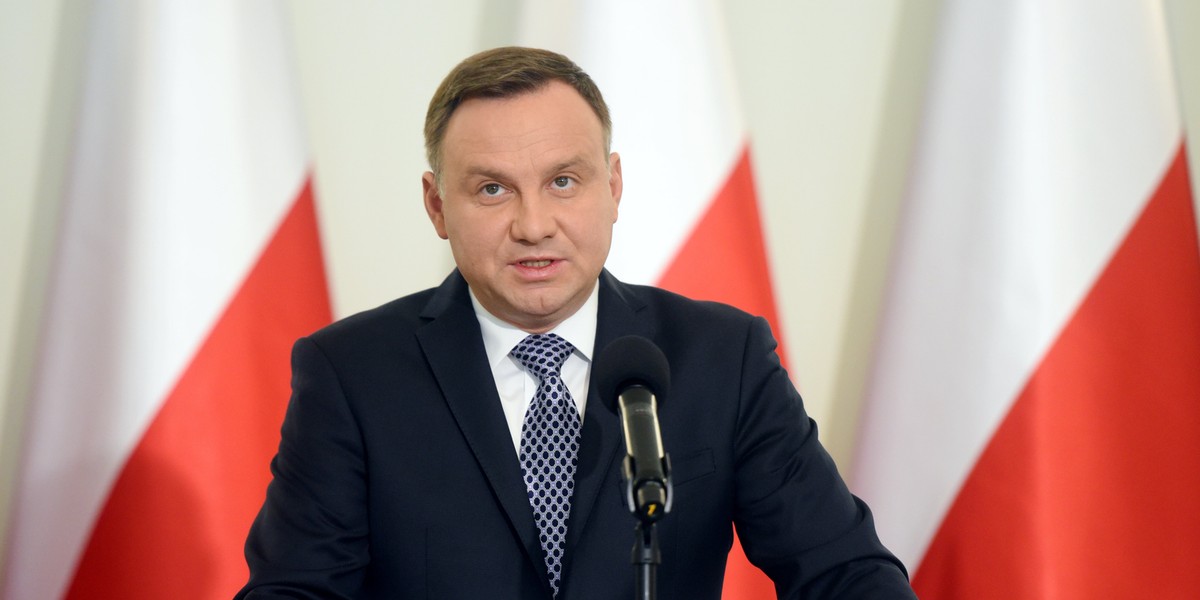 Prezydent Andrzej Duda