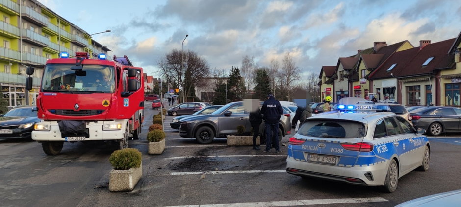 Są zarzuty dla mężczyzny, który ukradł auto z dzieckiem w Złocieńcu