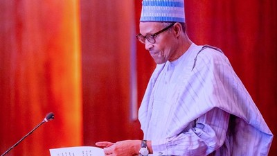 President Muhammadu Buhari. [Twitter:Presidency]