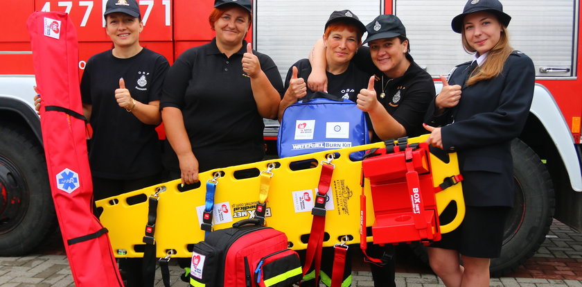 Wielka akcja Fundacji Faktu i Grupy PZU. Pomagamy strażaczkom z OSP Świderki