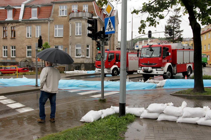 Alarm powodziowy w Gdańsku