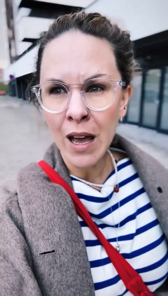 Herečka Kristína Tormová.