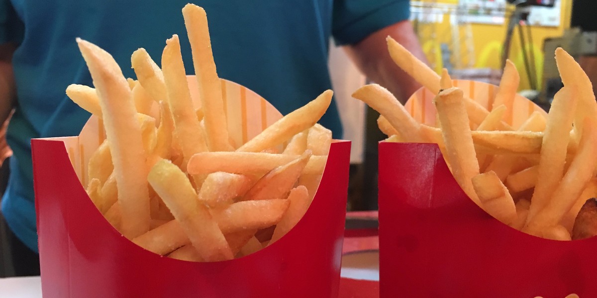 Why McDonald's fries don't taste as good as when you were a kid