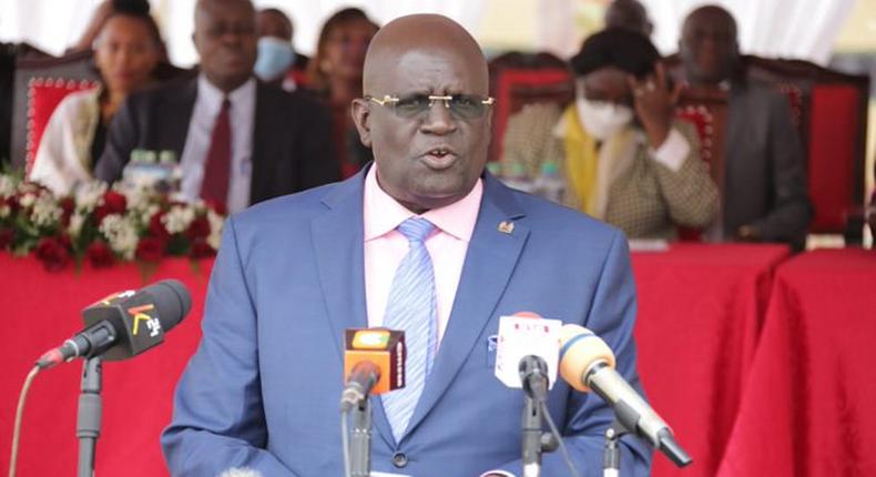 Education Cabinet secretary Prof George Magoha